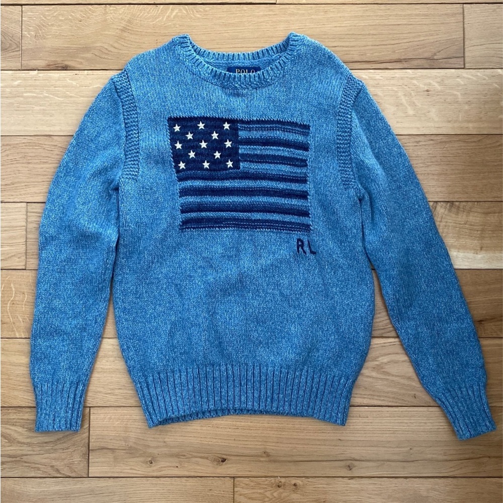 Boys Polo RL Sweater!! EXCELLENT CONDITION no imperfections. Boys size S(8)